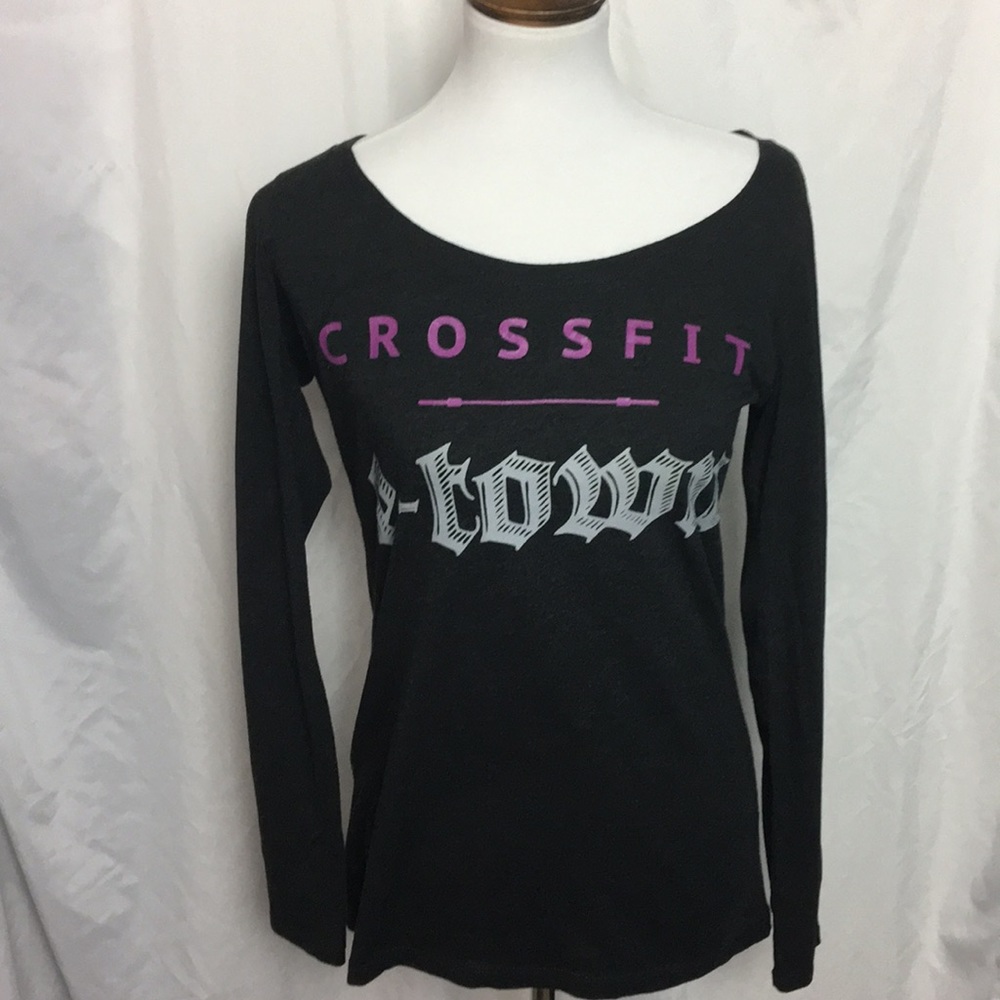 Ladies Next Level Dark Grey Tee  Size M